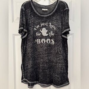 NWOT Maurice’s Just Here for the Boo’s Halloween Ghost Short Sleeve T-Shirt XXL